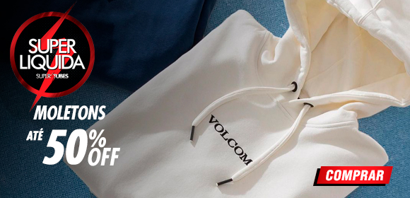 Outlet - Moletons até  50% OFF