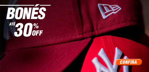 Bonés - Até 30% OFF