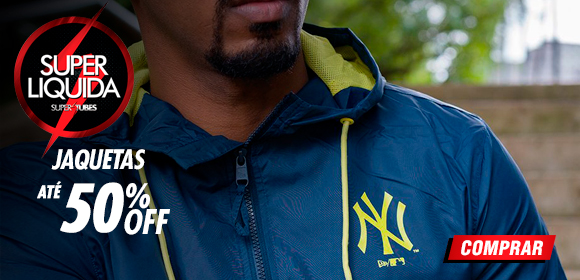 Outlet - Jaquetas até  50% OFF