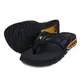 Chinelo Sandália Kenner Rakka Full Force L7 Preto Dourado