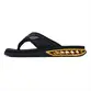 Chinelo Sandália Kenner Rakka Full Force L7 Preto Dourado