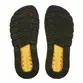Chinelo Sandália Kenner Rakka Full Force L7 Preto Dourado