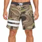 Bermuda Hurley Phantom Block Party Camuflada Marrom