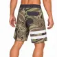 Bermuda Hurley Phantom Block Party Camuflada Marrom
