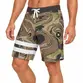Bermuda Hurley Phantom Block Party Camuflada Marrom