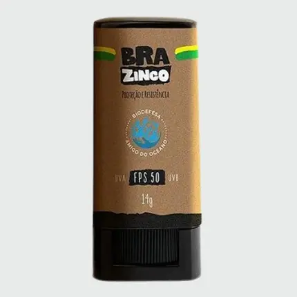 Protetor Solar Brazinco Fps 50 Bege Escuro