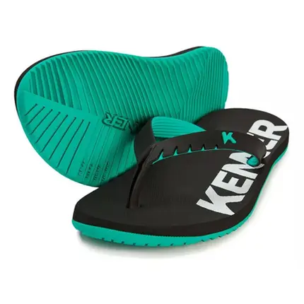 Chinelo Kenner Red Preto/Verde