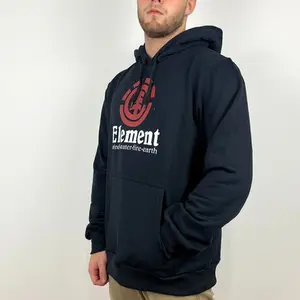 Moletom Element Fechado Vertical Preto