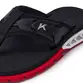 Chinelo Sandália Kenner Rakka Vermelho/Preto/Branco