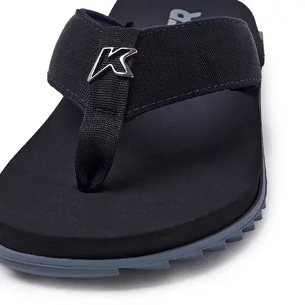Chinelo Sandália Kenner Kivah Preto e Cinza - l Super Tubes l