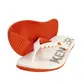 Chinelo Sandália Sandália Kenner Red Branco e Laranja