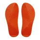 Chinelo Sandália Sandália Kenner Red Branco e Laranja