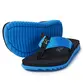 Chinelo Sandália Kenner Kivah Azul/Preto