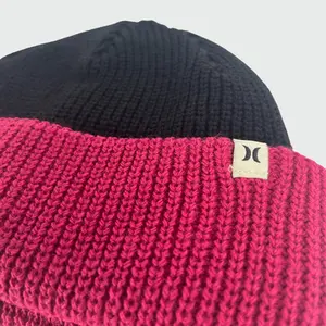 Gorro Hurley Double Color Preto e Rosa