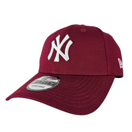 Boné New Era 940 MLB New York Yankees Vermelho Escuro