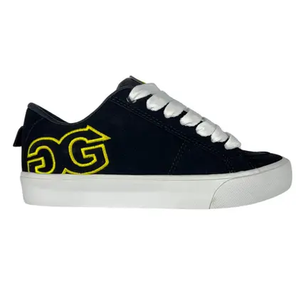Tênis Double-G Record Preto Amarelo