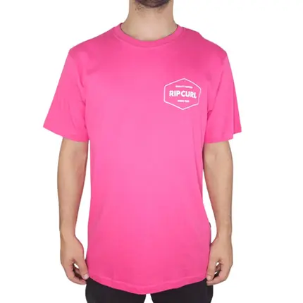 Camiseta Rip Curl Quality Goods Rosa