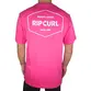 Camiseta Rip Curl Quality Goods Rosa