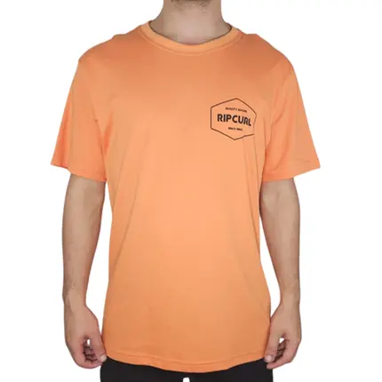 Camiseta Rip Curl Quality Goods Terracota