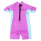 Short John Rip Curl Infantil Omega Back Zip 1.5mm Roxo