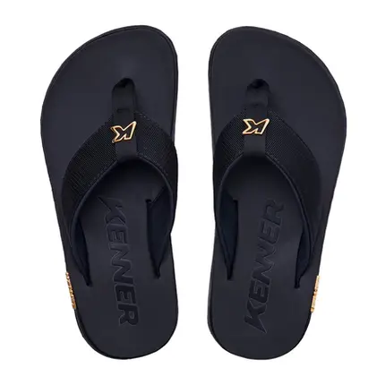 Chinelo Sandália Kenner Kivah Preto