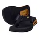 Chinelo Kenner Rakka Infantil Preto/Dourado Kids