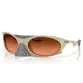 Óculos Oakley Plantaris Matte Sand Prizm Brown Gradient