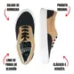 Tênis Redley Originals Bicolor Preto Caramelo