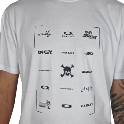 Camiseta Oakley Logomania Tee White - l Surftrip l