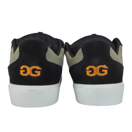 G-RAP【SHAG G】 TÊNIS SKATE DOUBLE G RECORD B PRETO/BRANCO PU SAPÃO ORIGINAL