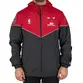 Jaqueta New Era Corta Vento Chicago Bulls Club House Preto/Vermelho