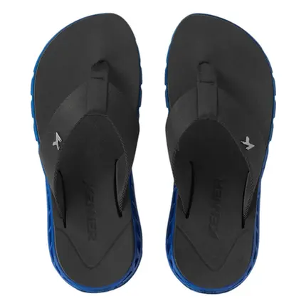 Chinelo Sandália Kenner Rakka Azul Preto