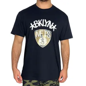 Camiseta New Era Camo Bronet Preto
