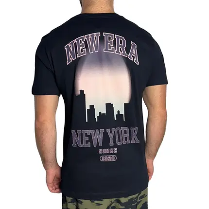 Camiseta New Era Action Sunset Branded Preto - l Surftrip l