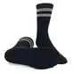 Meia Cano Alto  Norden Old Style Performance Preto e Branco
