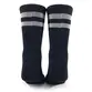 Meia Cano Alto  Norden Old Style Performance Preto e Branco
