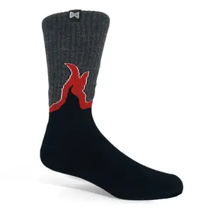 Meia Cano Alto Norden Esportiva Flames