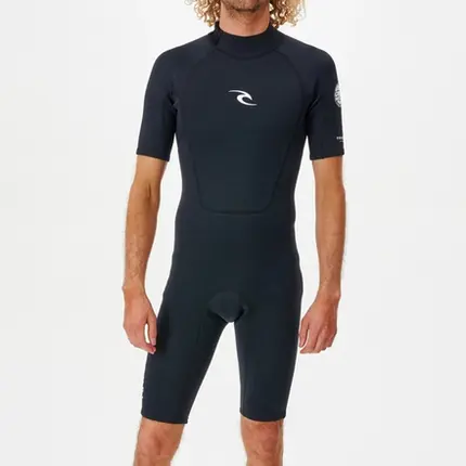 Short John Rip Curl Freelite 2mm Back Zip Preto