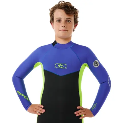 Short John Rip Curl Dawn Patrol 2mm Back zip Juvenil Wild Berry