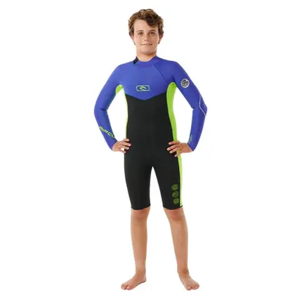 Short John Rip Curl Dawn Patrol 2mm Back zip Juvenil Wild Berry