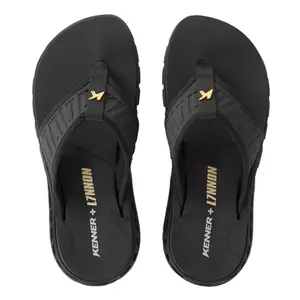 Chinelo Sandália Kenner Rakka Collab L7 Elite Preto