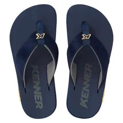 Chinelo Sandália Kenner Kivah Azul Noturno