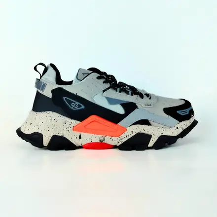 Tênis Qix Trek Out Door Bege Preto - l Super Tubes l