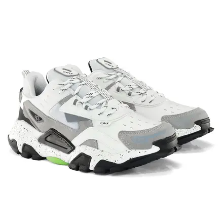 Tênis Qix Trek Out Door Branco Cinza - l Super Tubes l