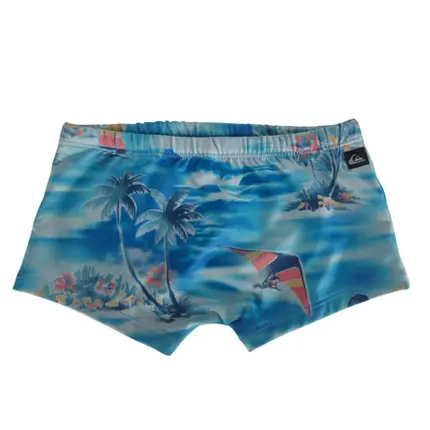 Sunga Quiksilver Mystic Boxer Juvenil Verde Claro