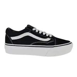 Tênis Vans Old Skool Platform Black White