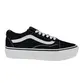 Tênis Vans Old Skool Platform Black White