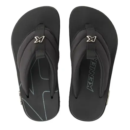 Chinelo Sandália Kenner Kivah Comfy Preto - l Surftrip l