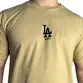 Camiseta New Era Los Angeles Dodgers Bege