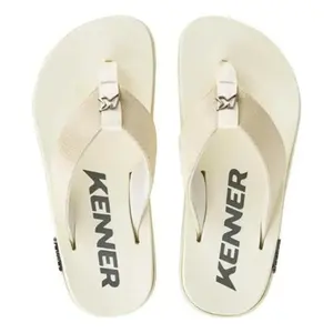 Chinelo Kenner Kivah Tks Bege Baunilha